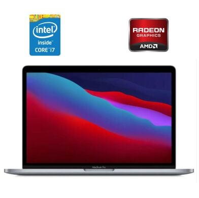 Ультрабук Б-клас Apple MacBook Pro 15 2018 / 15.4" (2880x1800) IPS / Intel Core i7-8750H (6 (12) ядер по 2.2 - 4.1 GHz) / 16 GB DDR4 / 256 GB SSD / AMD Radeon Pro 555X, 4 GB GDDR5, 128-bit / WebCam / MacOS