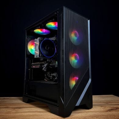 Игровой ПК MSI MAG Forge 120A Tower / AMD Ryzen 5 3600 (6 (12) ядер по 3.6 - 4.2 GHz) / 16 GB DDR4 / 250 GB SSD / AMD Radeon RX 6700 XT, 12 GB GDDR6, 192-bit / 650W