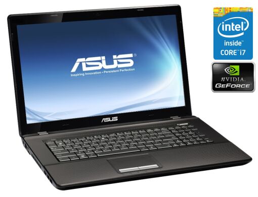 Игровой ноутбук Asus A73SD / 17.3" (1600x900) TN / Intel Core i7-2670QM (4 (8) ядра по 2.2 - 3.1 GHz) / 8 GB DDR3 / 240 GB SSD / nVidia GeForce 610M, 1 GB DDR3, 64-bit / WebCam / DVD-ROM / Win 10 Home Игровой ноутбук Asus A73SD / 17.3" (1600x900) TN / Intel Core i7-2670QM (4 (8) ядра по 2.2 - 3.1 GHz) / 8 GB DDR3 / 240 GB SSD / nVidia GeForce 610M, 1 GB DDR3, 64-bit / WebCam / DVD-ROM / Win 10 Home