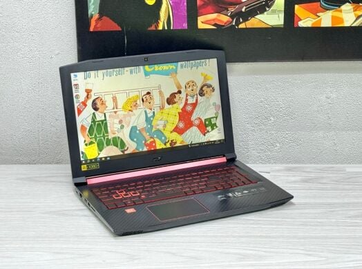 Ігровий ноутбук Acer Nitro 5 AN515-42 / 15.6" (1920x1080) IPS / AMD Ryzen 5 2500U (4 (8) ядра по 2.0 - 3.6 GHz) / 16 GB DDR4 / 256 GB SSD M.2 + 1000 GB HDD / AMD Radeon RX 560X, 4 GB GDDR5, 128-bit / WebCam