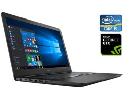 Игровой ноутбук Dell G3 3779 / 17.3" (1920x1080) IPS / Intel Core i5-8300H (4 (8) ядра по 2.3 - 4.0 GHz) / 8 GB DDR4 / 128 GB SSD + 1000 GB HDD / nVidia GeForce GTX 1050 Ti, 4 GB GDDR5, 128-bit / WebCam / Win 10 Home