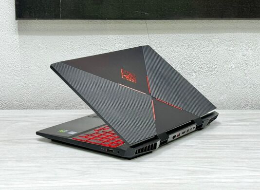 Игровой ноутбук HP Omen 15-dc0804no / 15.6" (1920x1080) IPS / Intel Core i7-8750H (6 (12) ядер по 2.2 - 4.1 GHz) / 16 GB DDR4 / 256 GB SSD M.2 + 1000 GB HDD / nVidia GeForce GTX 1060, 6 GB GDDR5, 192-bit / WebCam