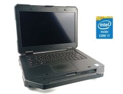 Защищенный ноутбук Dell Latitude 5414 Rugged / 14" (1920x1080) IPS Touch / Intel Core i7-6600U (2 (4) ядра по 2.6 - 3.4 GHz) / 8 GB DDR4 / 120 GB SSD / Intel HD Graphics 520 / WebCam