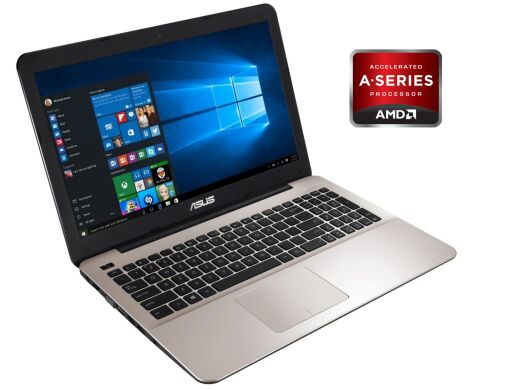 Ноутбук Asus X555Q / 15.6" (1366x768) TN / AMD A12-9720P (4 ядра по 2.7 - 3.6 GHz) / 8 GB DDR4 / 256 GB SSD / AMD Radeon R7 Graphics / WebCam / Win 10