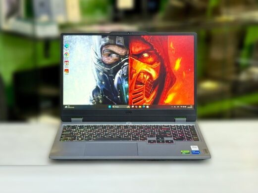 Игровой ноутбук Б-класс Lenovo LOQ 15IRX9 / 15.6" (1920x1080) IPS / Intel Core i5-13450HX (10 (16) ядер по 2.4 - 4.6 GHz) / 16 GB DDR5 / 512 GB SSD M.2 / nVidia GeForce RTX 4060, 8 GB GDDR6, 128-bit / WebCam / Win 11 Home