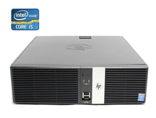 ПК Б-класс HP RP5 Retail System 5810 SFF / Intel Core i5-4690 (4 ядра по 3.5 - 3.9 GHz) / 16 GB DDR3 / 120 GB SSD / Intel HD Graphics 4400