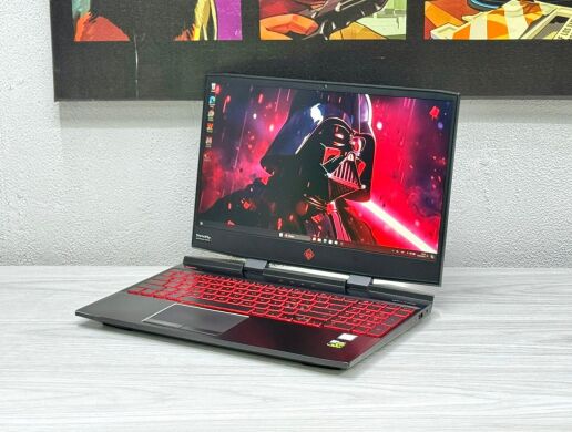 Игровой ноутбук HP Omen 15-dc0804no / 15.6" (1920x1080) IPS / Intel Core i7-8750H (6 (12) ядер по 2.2 - 4.1 GHz) / 16 GB DDR4 / 256 GB SSD M.2 + 1000 GB HDD / nVidia GeForce GTX 1060, 6 GB GDDR5, 192-bit / WebCam