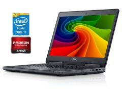 Мобільна робоча станція Dell Precision 7520 / 15.6" (1920x1080) TN / Intel Core i7-6820HQ (4 (8) ядра по 2.7 - 3.6 GHz) / 32 GB DDR4 / 512 GB SSD M.2 / AMD Radeon R9 M375X, 2 GB GDDR5, 128-bit / WebCam