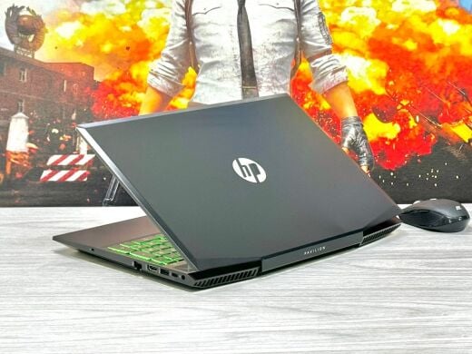 Игровой ноутбук HP Pavilion Gaming 15-cx0056wm / 15.6" (1920x1080) IPS / Intel Core i5-8300H (4 (8) ядра по 2.3 - 4.0 GHz) / 16 GB DDR4 / 128 GB SSD M.2 + 1000 GB HDD / nVidia GeForce GTX 1050 Ti, 4 GB GDDR5, 128-bit / WebCam / Win 11 Home