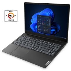 Ультрабук Lenovo V15 G4 AMN / 15.6" (1920x1080) TN / AMD Athlon Silver 7120U (2 ядра по 2.4 - 3.5 GHz) / 8 GB DDR5 / 256 GB SSD M.2 / AMD Radeon 610M Graphics / WebCam + сумка