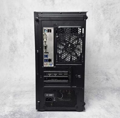 Ігровий ПК 1stPlayer Firebase X4 M Black Tower / AMD Ryzen 5 5500 (6 (12) ядер по 3.6 - 4.2 GHz) / 16 GB DDR4 / 512 GB SSD M.2 / nVidia GeForce RTX 2060 Super, 8 GB GDDR6, 256-bit / 750W