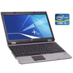 Ноутбук Б-класс HP ProBook 6550b / 15.6" (1366x768) TN / Intel Core i5-520M (2 (4) ядра по 2.4 - 2.93 GHz) / 8 GB DDR3 / 250 GB HDD / Intel HD Graphics / DVD-ROM