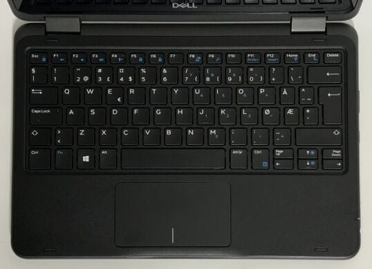 Нетбук-трансформер Dell Latitude 3190 2-in-1 / 11.6" (1366x768) TN Touch / Intel Pentium Silver N5000 (4 ядра по 1.1 - 2.7 GHz) / 4 GB DDR4 / 128 GB SSD / Intel UHD Graphics 605 / WebCam / Win 10 Pro