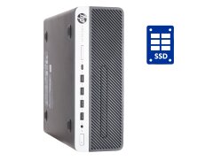 ПК HP ProDesk 600 G3 SFF / Intel Core i3-6100 (2 (4) ядра по 3.7 GHz) / 8 GB DDR4 / 120 GB SSD / Intel HD Graphics 630