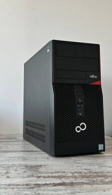 Игровой ПК Fujitsu Tower / Intel Core i7-6700 (4 (8) ядра по 3.4 - 4.0 GHz) / 32 GB DDR4 / 250 GB SSD + 1000 GB HDD / nVidia GeForce GTX 1660 Super, 6 GB GDDR6, 192-bit + Windows 10 в подарок