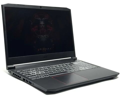 Ігровий ноутбук Acer Nitro 5 AN515-55 / 15.6" (1920x1080) IPS / Intel Core i7-10750H (6 (12) ядер по 2.6 - 5.0 GHz) / 16 GB DDR4 / 1000 GB SSD / nVidia GeForce RTX 3060, 6 GB GDDR6, 192-bit / WebCam / Win 11