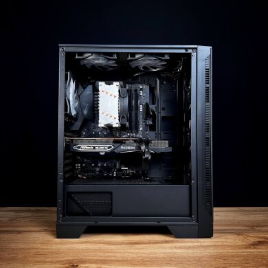 Игровой ПК MSI MAG Forge 120A Tower / AMD Ryzen 5 3600 (6 (12) ядер по 3.6 - 4.2 GHz) / 16 GB DDR4 / 250 GB SSD / AMD Radeon RX 6700 XT, 12 GB GDDR6, 192-bit / 650W