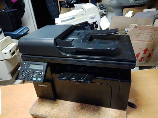 БФП HP LaserJet Pro M1212nf / Лазерний монохромний друк / 1200x1200 dpi / A4 / 18 стор./хв / USB 2.0, Ethernet, RJ-11