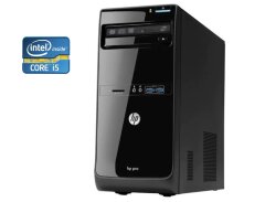 ПК HP Pro 3000 Tower / Intel Core i5-3470 (4 ядра по 3.2 - 3.6 GHz) / 8 GB DDR3 / 128 GB SSD + 320 GB HDD / Intel HD Graphics 2500 / DVD-RW