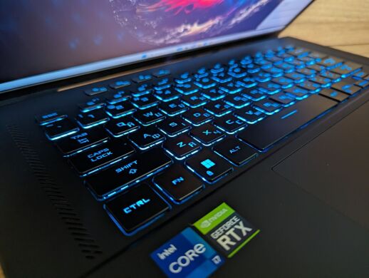 Ігровий ноутбук Asus ROG Zephyrus M16 GU603ZM / 16" (1920x1200) IPS / Intel Core i7-12700H (14 (20) ядер по 3.5 - 4.7 GHz) / 16 GB DDR5 / 512 GB SSD / nVidia GeForce RTX 3060, 6 GB GDDR6, 192-bit / WebCam / Windows 10