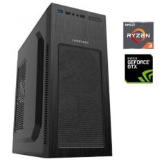 ПК Б-клас GameMax MT520 Tower / AMD Ryzen 3 2200G (4 ядра по 3.5 - 3.7 GHz) / 8 GB DDR4 / 256 GB SSD M.2 / nVidia GeForce GTX 460, 768 MB GDDR5, 192-bit / 600W