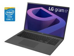 Ультрабук LG Gram 17Z990-R / 17" (2560x1600) IPS / Intel Core i7-8565U (4 (8) ядра по 1.8 - 4.6 GHz) / 16 GB DDR4 / 500 GB SSD /  Intel UHD Graphics 620 / WebCam / Win 10 Home