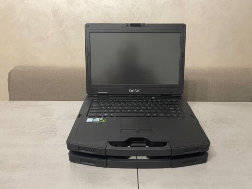 Захищений ноутбук Getac S410 G2 / 14" (1366x768) TN Touch / Intel Core i7-8650U (4 (8) ядра по 1.9 - 4.2 GHz) / 16 GB DDR4 / 256 GB SSD / nVidia GeForce GTX 1050, 4 GB GDDR5, 128-bit / DVD-ROM