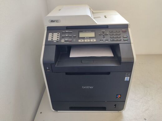 БФП Б-клас Brother MFC-9460CDN / Лазерний кольоровий друк / 2400x600 dpi / A4 / 24 стор/хв / USB 2.0, Ethernet / Дуплекс + Кабелі підключення