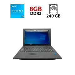 Ноутбук Lenovo G500 / 15.6" (1366x768) TN / Intel Core i3-4000M (2 (4) ядра по 2.4 GHz) / 8 GB DDR3 / 240 GB SSD / Intel HD Graphics 2500 / WebCam
