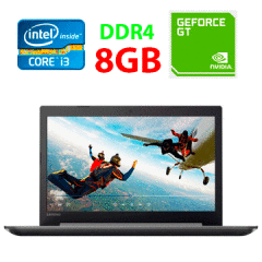 Игровой ноутбук Lenovo IdeaPad L340-15IWL / 15.6" (1920x1080) TN / Intel Core i3-8145U (2 (4) ядра по 2.1 - 3.9 GHz) / 8 GB DDR4 / 120 GB SSD + 500 GB HDD / nVidia GeForce MX230, 2 GB GDDR5, 64-bit / WebCam