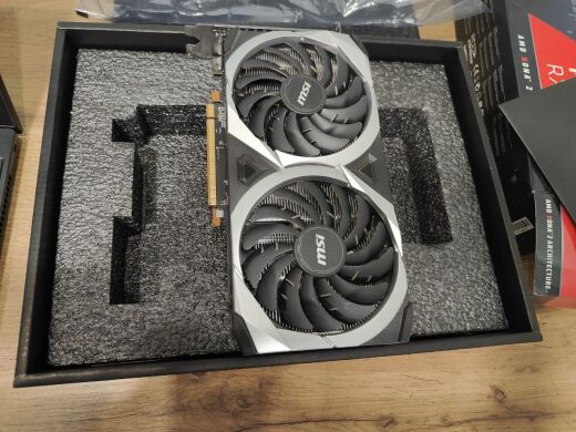 Дискретная видеокарта MSI RX 6600 MECH 2X, 8 GB GDDR6, 128-bit / HDMI / DisplayPort