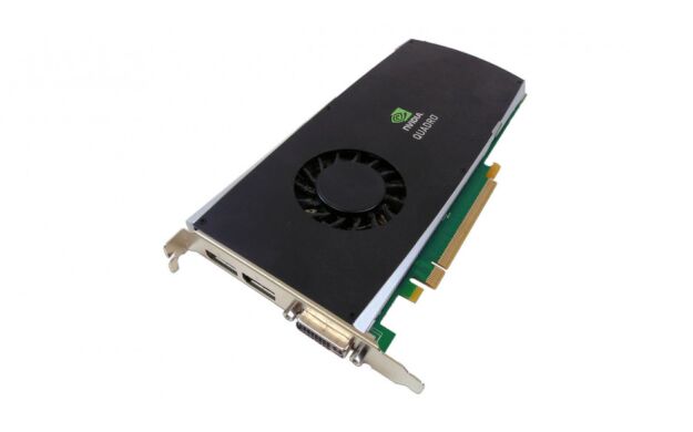 Дискретна відеокарта nVidia Quadro FX3800 1024 MB GDDR3 (256bit) (DVI, 2xDisplayPort) 