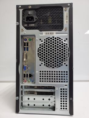 EuroCom Tower / Intel Core i7-4790S (4 (8) ядра по 3.2 - 4.0 GHz) / 16 GB DDR3 / 120 GB SSD NEW+500 GB HDD / nVidia GeForce GTX 1060, 3 GB GDDR5, 192-bit / 500W NEW