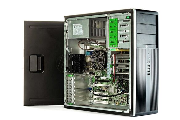 Компьютер HP Compaq Elite 8200 Tower / Intel Core i5-2400 (4 ядра по 3.1 - 3.4 GHz) / 16 GB DDR3 / 500 GB HDD / DVD