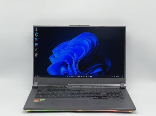 Ігровий ноутбук Б-клас Asus ROG Strix G713PI-XS96 / 17.3" (2560x1440) IPS / AMD Ryzen 9 7945HX (16 (32) ядер по 2.5 - 5.4 GHz) / 32 GB DDR5 / 960 GB SSD / nVidia GeForce RTX 4070, 8 GB GDDR6, 128-bit / WebCam