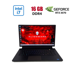 Игровой ноутбук Dell Alienware x17 R1 / 17.3" (1920x1080) IPS / Intel Core i7-11800H (8 (16) ядер по 2.3 - 4.6 GHz) / 16 GB DDR4 / 512 GB SSD / nVidia GeForce RTX 3070, 8 GB GDDR6, 256-bit / WebCam