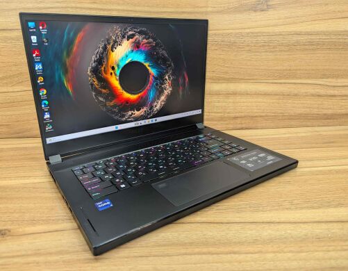 Ігровий ноутбук Б-клас MSI Stealth GS 66 / 15.6" (2560x1440) IPS / Intel Core i9-12900H (14 (20) ядер по 3.8 - 5.0 GHz) / 32 GB DDR5 / 1000 GB SSD / nVidia GeForce RTX 3080, 16 GB GDDR6, 256-bit / WebCam / Windows 11