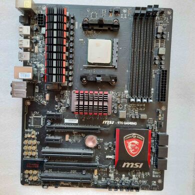 Комплект: Материнська плата MSI 970 Gaming / AMD FX-8370 (8 ядер по 4.0 - 4.3 GHz) / Socket AM3+