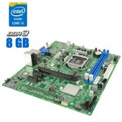 Комплект: Материнская плата MSI H110H4-CM2 + Intel Core i5-6400 (4 ядра по 2.7 - 3.3 GHz) + 8 GB DDR3