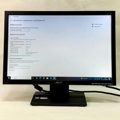 Монітор Acer V193W / 19" (1440x900) TN / VGA / VESA 100x100