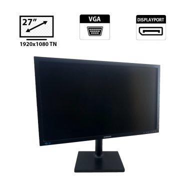 Монитор Samsung S27E450B / 27" (1920x1080) TN / DVI, VGA