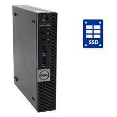 Неттоп Dell OptiPlex 7040 USFF / Intel Core i3-6100T (2 (4) ядра по 3.2 GHz) / 8 GB DDR4 / 128 GB SSD / Intel HD Graphics 530 Неттоп Dell OptiPlex 7040 USFF / Intel Core i3-6100T (2 (4) ядра по 3.2 GHz) / 8 GB DDR4 / 128 GB SSD / Intel HD Graphics 530