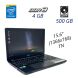 Ноутбук Acer Aspire E15 / 15.6" (1366x768) TN / Intel Pentium N3540 (4 ядра по 2.16 - 2.66 GHz) / 4 GB DDR3 / 500 GB HDD / nVidia GeForce 810M, 1 GB DDR3, 64-bit / WebCam купити
