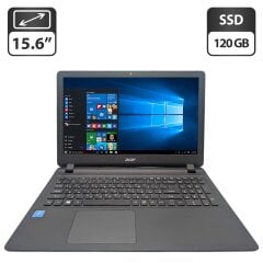 Ноутбук Acer Aspire ES1-533 / 15.6" (1366x768) TN / Intel Pentium N4200 (4 ядра по 1.1 - 2.5 GHz) / 8 GB DDR3 / 120 GB SSD / Intel HD Graphics 505 / WebCam
