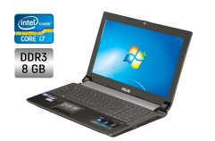 Ноутбук Asus N53S / 15.6" (1366x768) TN / Intel Corei7-2670QM (4 (8) ядра по 2.2 - 3.1 GHz) / 8 GB DDR3 / 256 GB SSD / nVidia GeForce GT 540M, 2 GB DDR3, 128-bit / WebCam / DVD-RW