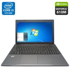 Ноутбук Asus X55VD / 15.6" (1366x768) TN / Intel Core i3-2330M (2 (4) ядра по 2.2 GHz) / 8 GB DDR3 / 500 GB HDD / nVidia GeForce 610M, 1 GB GDDR3, 64-bit / WebCam / DVD-ROM