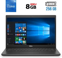 Ноутбук Б-класс Dell Latitude 3420 / 14" (1920x1080) IPS Touch / Intel Core i3-1115G4 (2 (4) ядра по 4.1 GHz) / 8 GB DDR4 / 256 GB SSD / Intel Iris Xe Graphics / Windows 10 лицензия