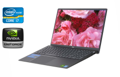 Ноутбук Б-клас Dell Vostro 5502 / 15.6" (1920x1080) IPS / Intel Core i7-1165G7 (4 (8) ядра по 2.8 - 4.7 GHz) / 16 GB DDR4 / 512 GB SSD / nVidia GeForce MX330, 2 GB GDDR5, 64-bit / WebCam / TouchID