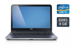 Ноутбук Dell Inspiron 15R-5521 / 15.6" (1366x768) TN / Intel Core i5-3337U (2 (4) ядра по 1.8 - 2.7 GHz) / 8 GB DDR3 / 256 GB SSD / Intel HD Graphics 4000 / WebCam / Windows 10