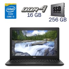 Ноутбук Dell Latitude 3500 / 15.6" (1920x1080) TN / Intel Core i5-8265U (4 (8) ядра по 1.6 - 3.9 GHz) / 16 GB DDR4 / 256 GB SSD / Intel UHD Graphics for 8th Generation / WebCam